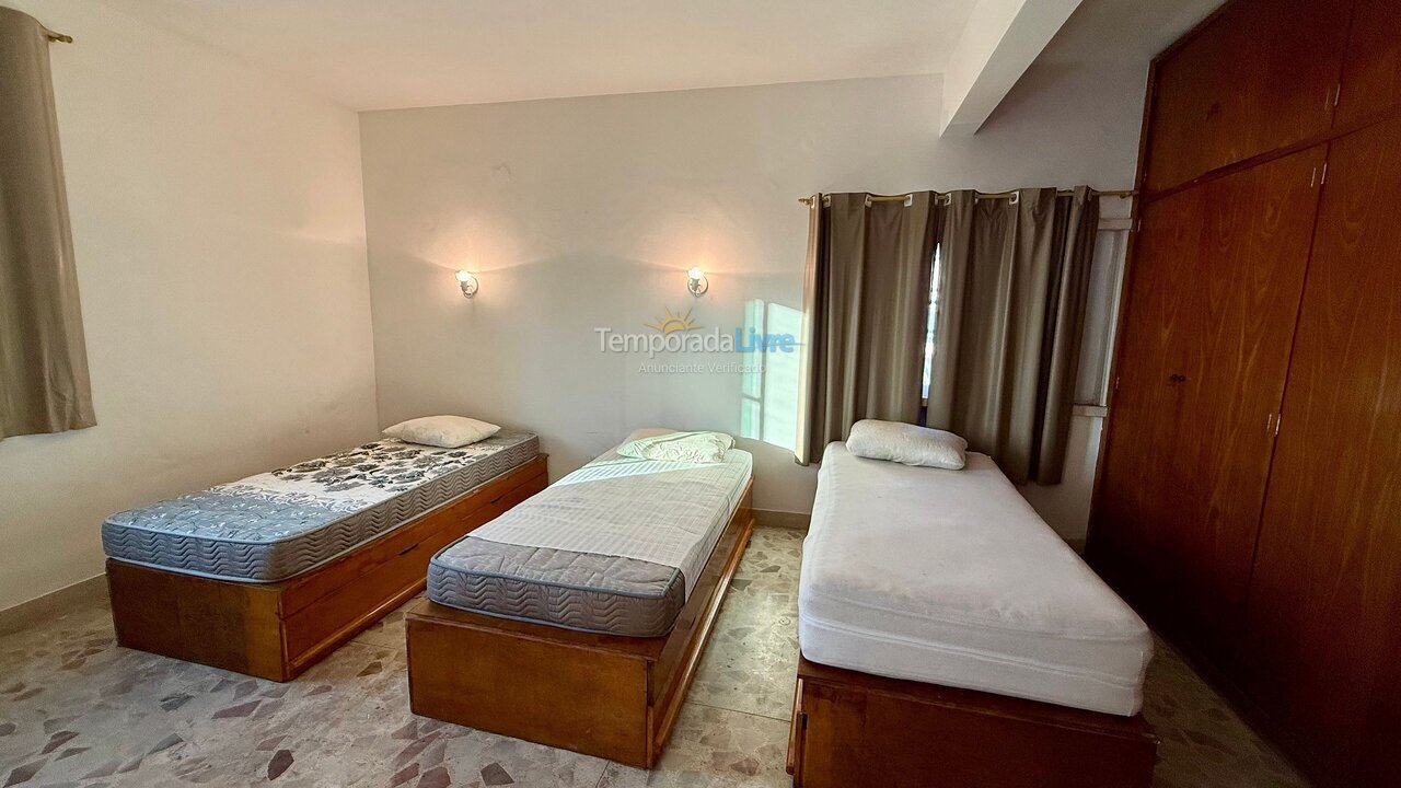 Apartment for vacation rental in São Vicente (Gonzaguinha)