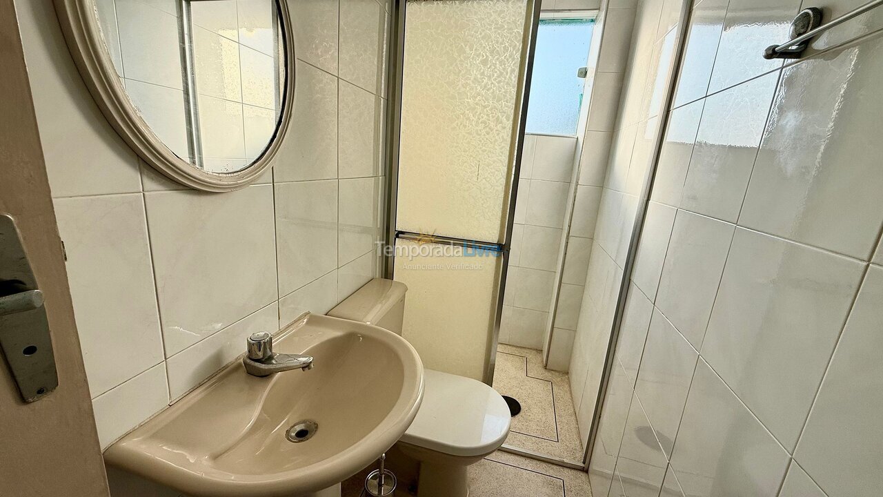 Apartment for vacation rental in São Vicente (Gonzaguinha)