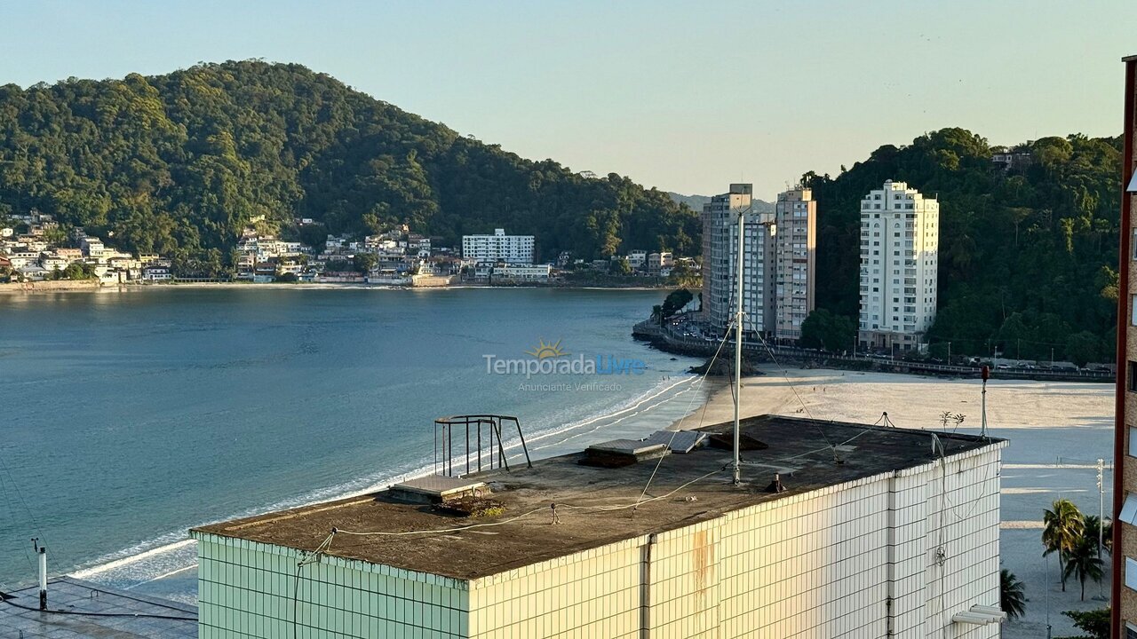 Apartment for vacation rental in São Vicente (Gonzaguinha)