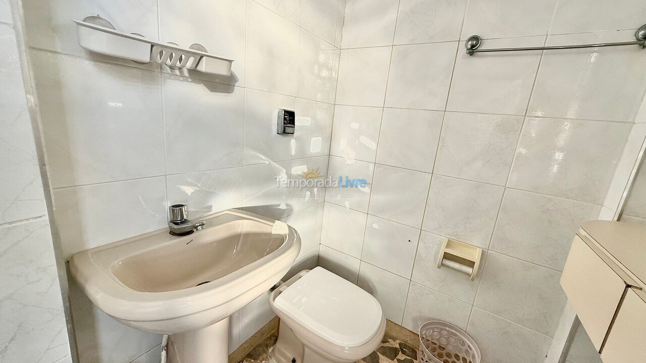 Apartment for vacation rental in São Vicente (Gonzaguinha)