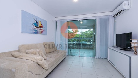 Apartamento a 150 metros da praia para 5 pessoas