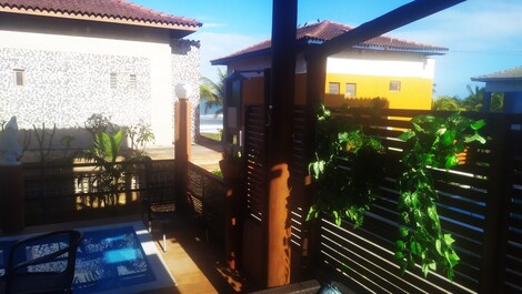 Chalé Beira Mar e Piscina Privativa em Barra do Jacuípe