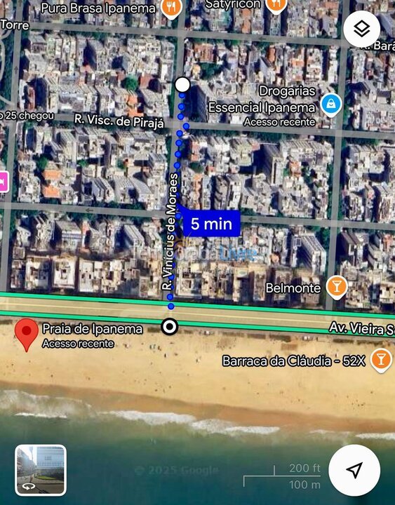 Apartamento para aluguel de temporada em Rio de Janeiro (Ipanema)