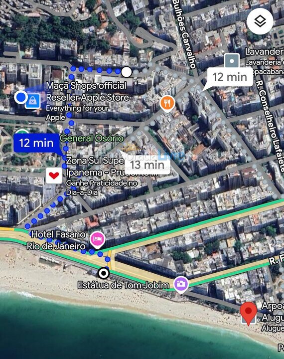 Apartment for vacation rental in Rio de Janeiro (Ipanema)