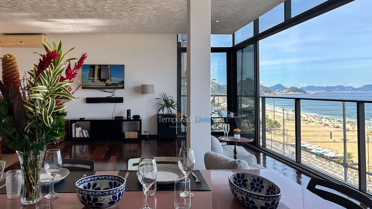 Apartamento para aluguel de temporada em Rio de Janeiro (Copacabana)