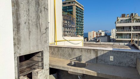 Cobertura duplex com 3 suites em Ipanema