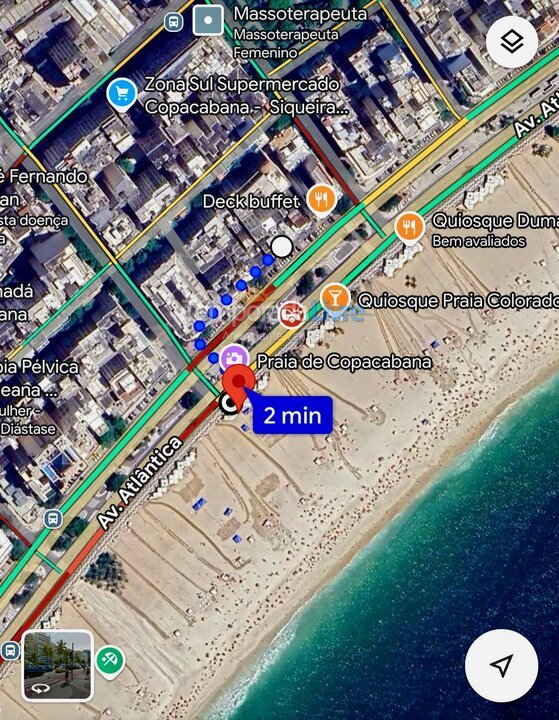 Apartamento para aluguel de temporada em Rio de Janeiro (Copacabana)