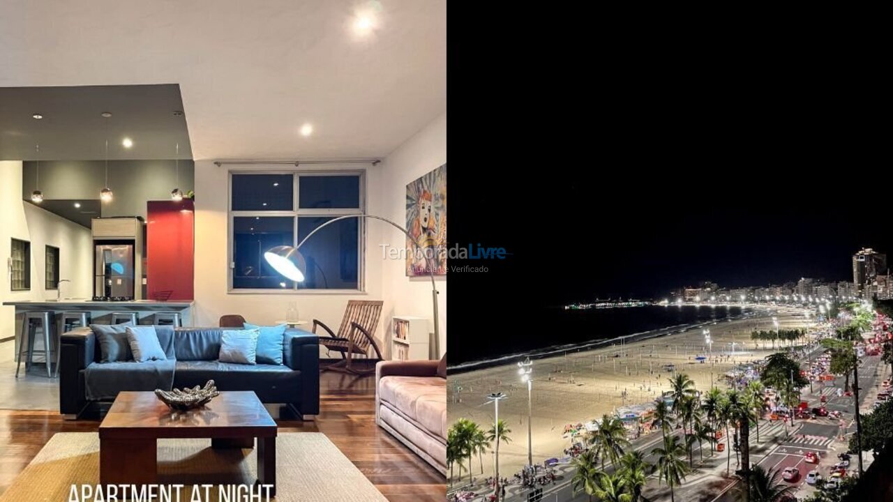 Apartamento para aluguel de temporada em Rio de Janeiro (Copacabana)