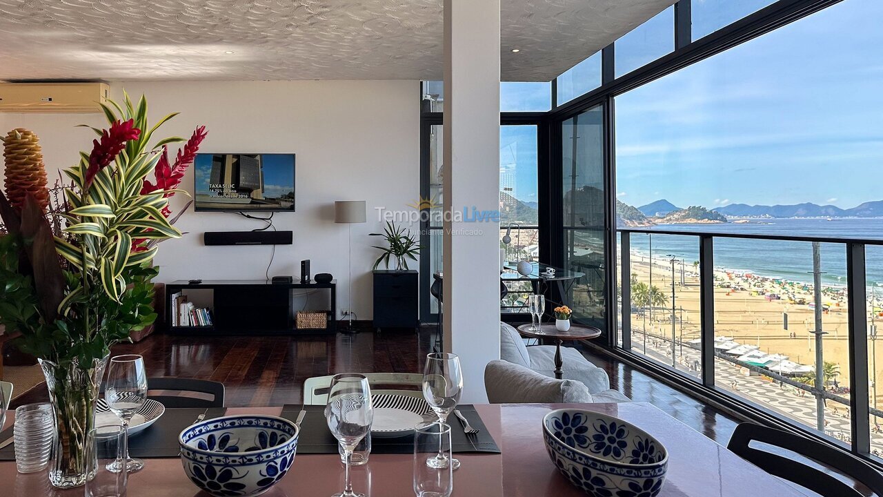 Apartamento para aluguel de temporada em Rio de Janeiro (Copacabana)