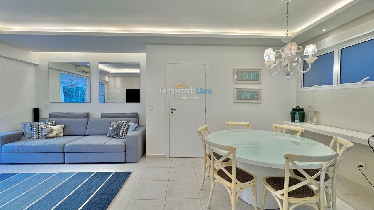 Apartment for vacation rental in Bertioga (Riviera de São Lourenço)