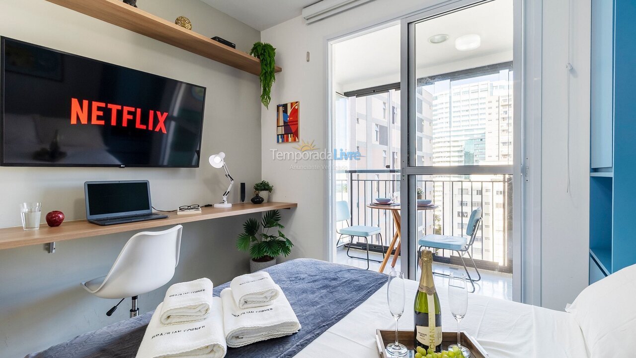 Apartment for vacation rental in São Paulo (Consolação)