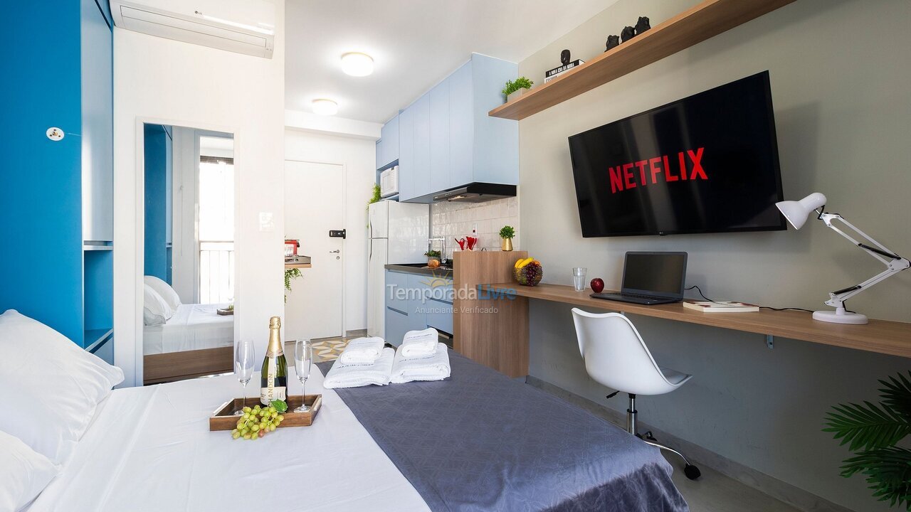 Apartment for vacation rental in São Paulo (Consolação)