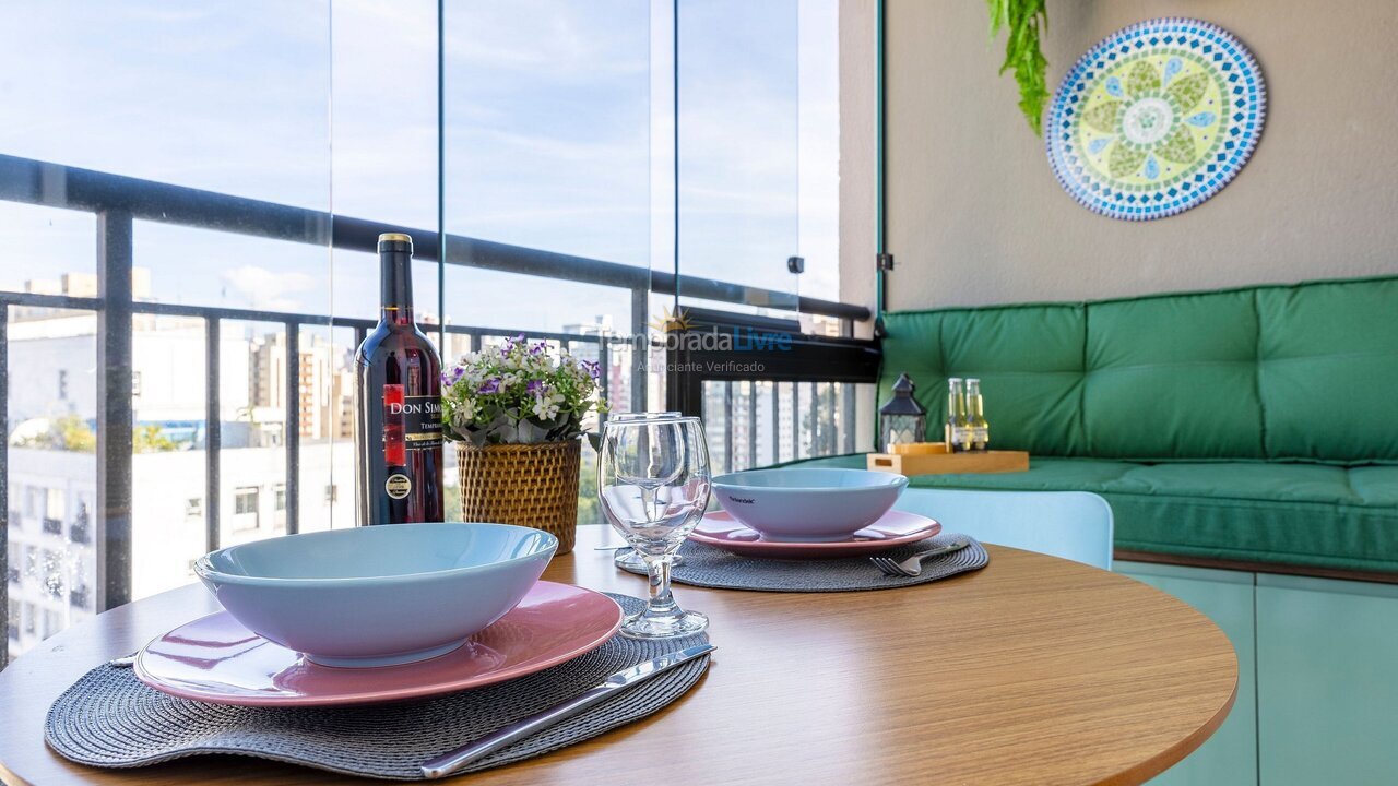 Apartment for vacation rental in São Paulo (Consolação)