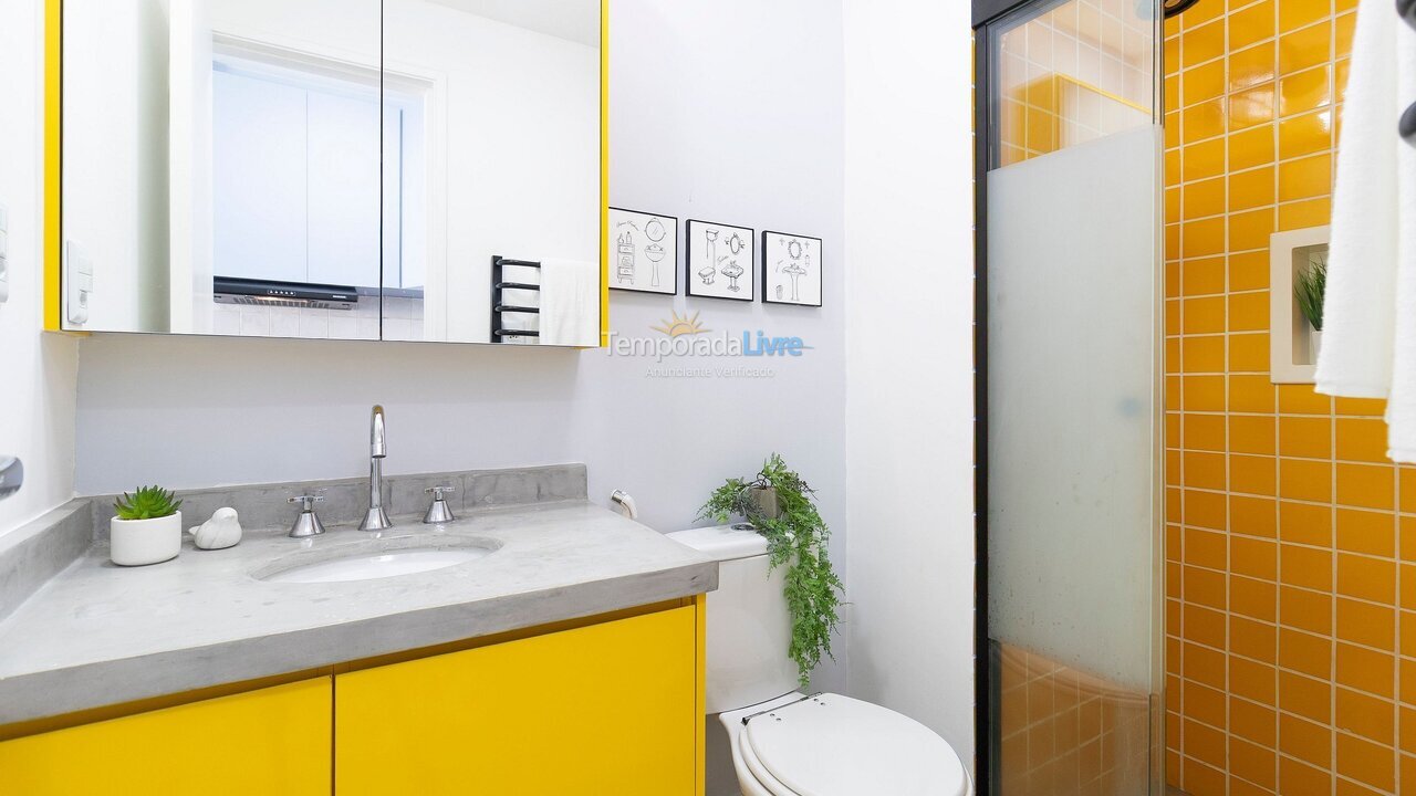 Apartment for vacation rental in São Paulo (Consolação)