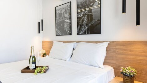 Piscina, gimnasio, aire acondicionado, cama Queen|Rincón brasileño