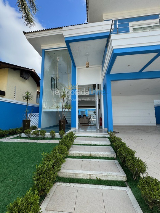 Casa para alquiler de vacaciones em Guarujá (Praia do Pernambuco)