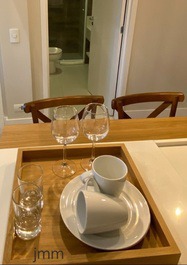 Cozinha do apartamento 