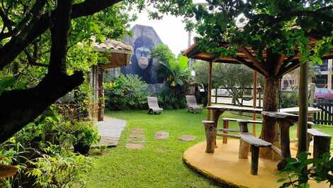 Casa para Famílias - Praia da Ferrugem - 100m do mar