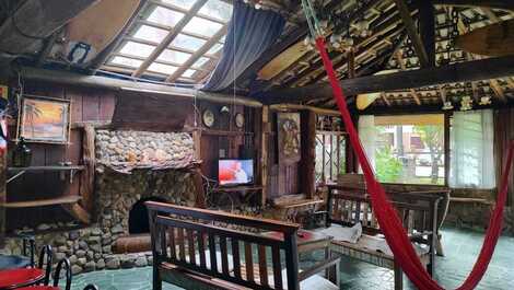 Casa para Famílias - Praia da Ferrugem - 100m do mar