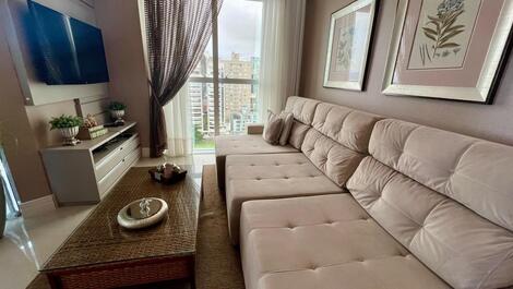 Penthouse on the Sea Block in Meia Praia with 3 suites