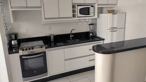 Apartamento 1 dormitório pé na areia, com vista ao mar!