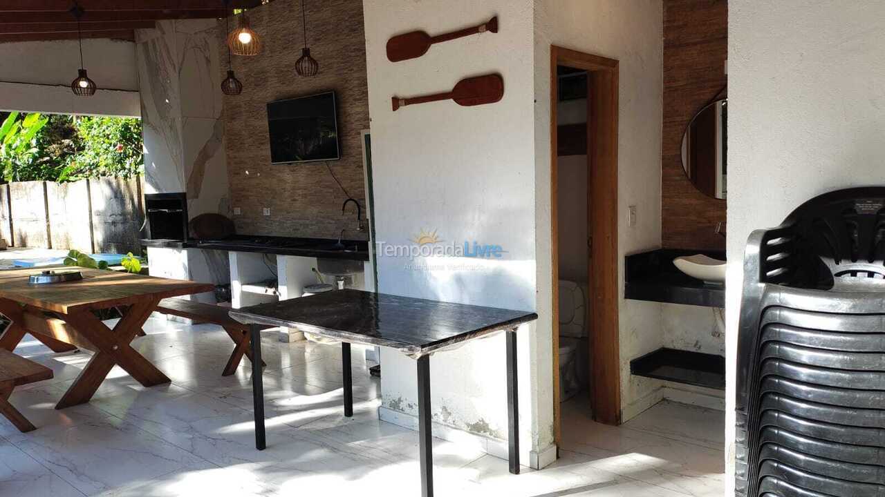 House for vacation rental in Ubatuba (Pereque Mirim)