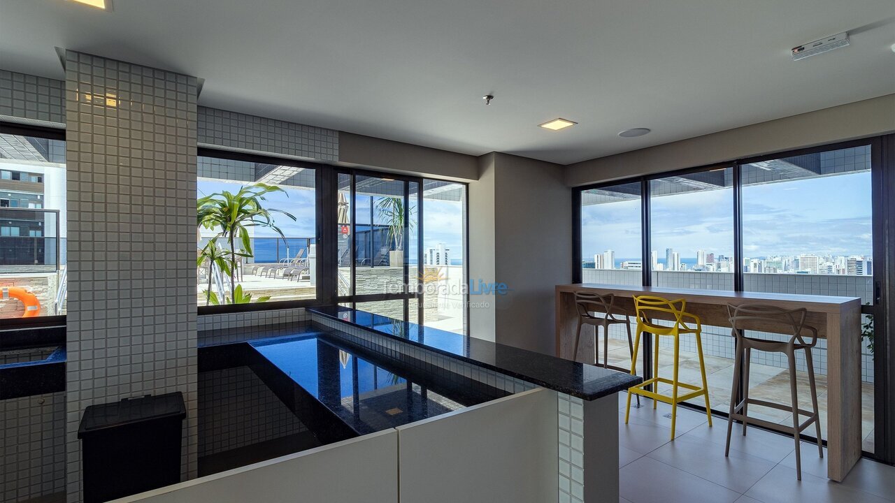 Apartamento para alquiler de vacaciones em Recife (Pe Praia de Boa Viagem)