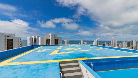 Clase de playa Boa Viagem #3002B - Apartamento por Carpediem