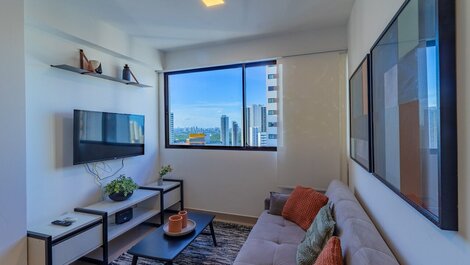 Beach Class Boa Viagem #2401 - Apartment by Carpediem