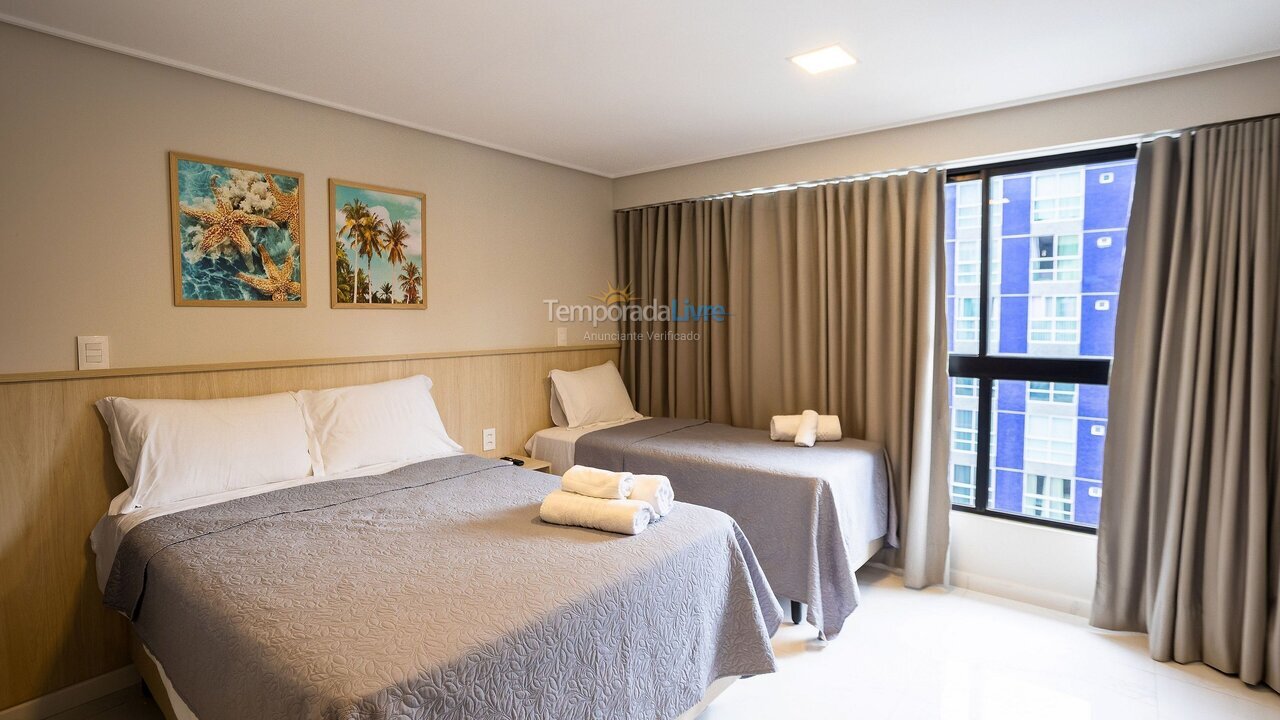 Apartamento para aluguel de temporada em João Pessoa (Pb Praia de Tambaú)