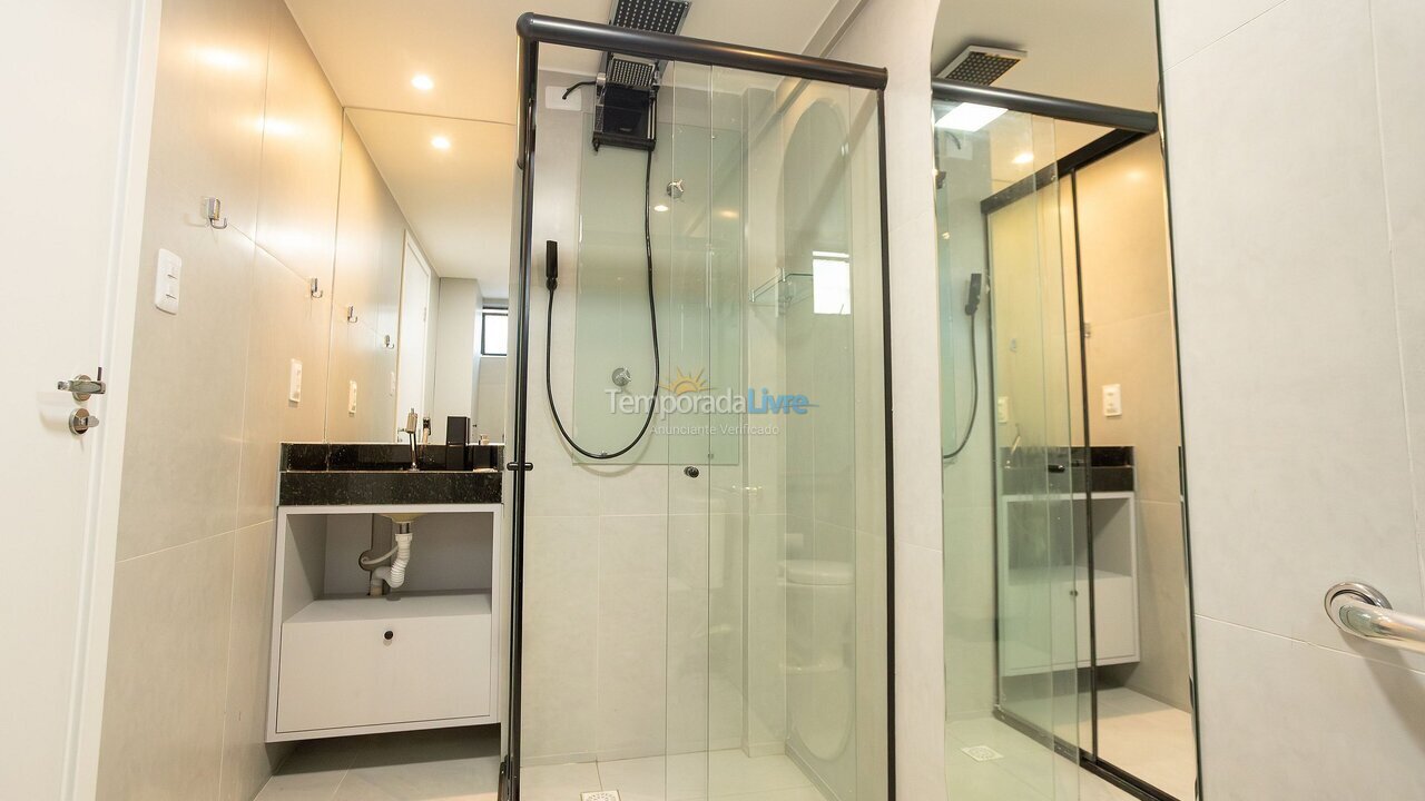 Apartamento para aluguel de temporada em João Pessoa (Pb Praia do Bessa)