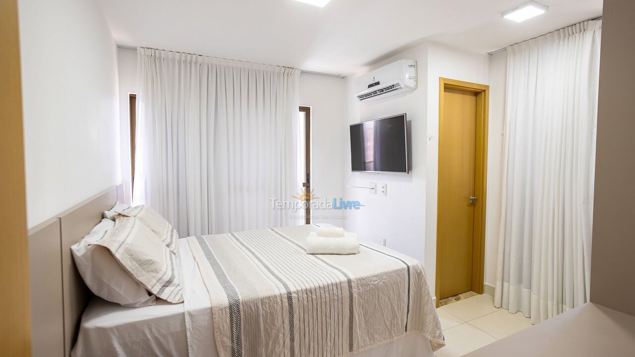 Apartamento para alquiler de vacaciones em João Pessoa (Pb Praia de Cabo Branco)