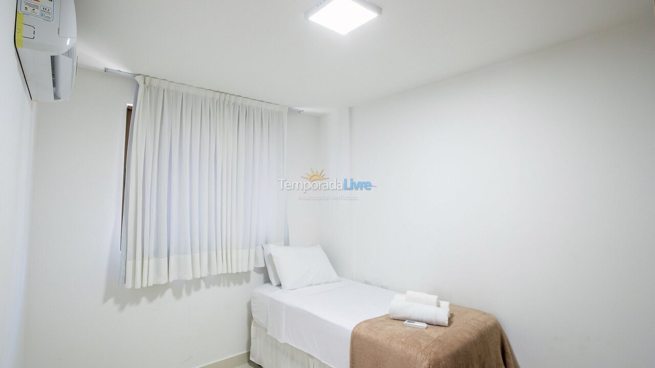 Apartamento para alquiler de vacaciones em João Pessoa (Pb Praia de Cabo Branco)