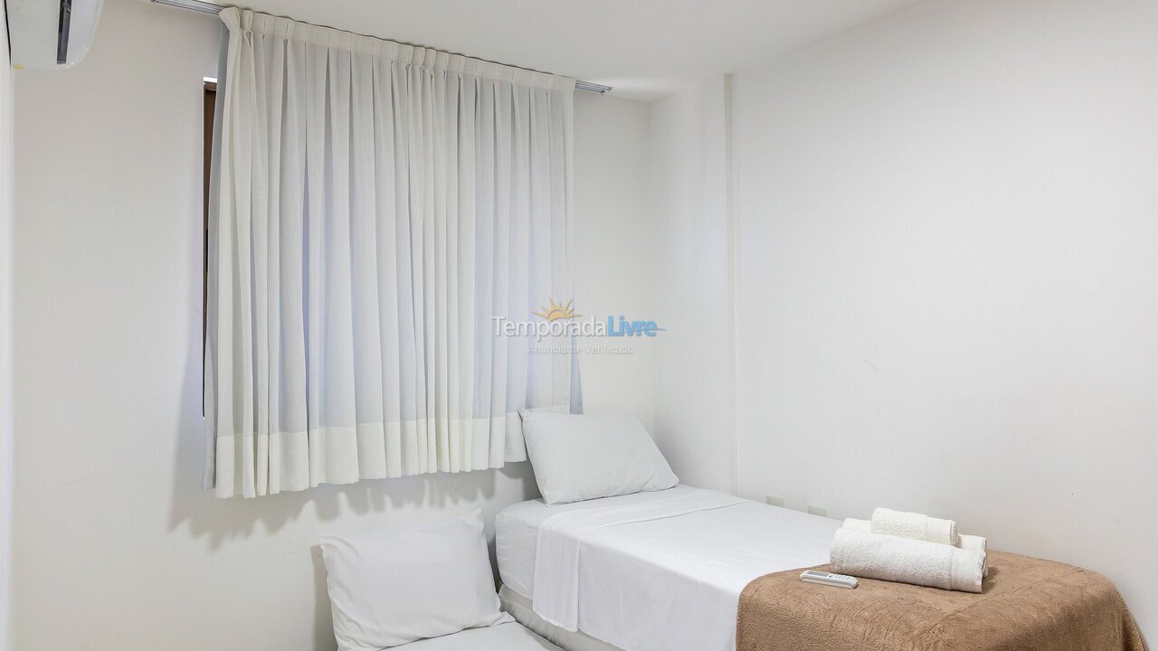 Apartamento para alquiler de vacaciones em João Pessoa (Pb Praia de Cabo Branco)