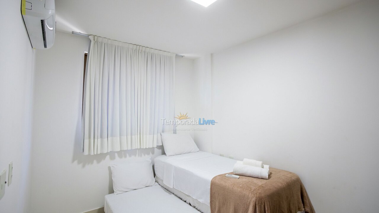 Apartamento para alquiler de vacaciones em João Pessoa (Pb Praia de Cabo Branco)
