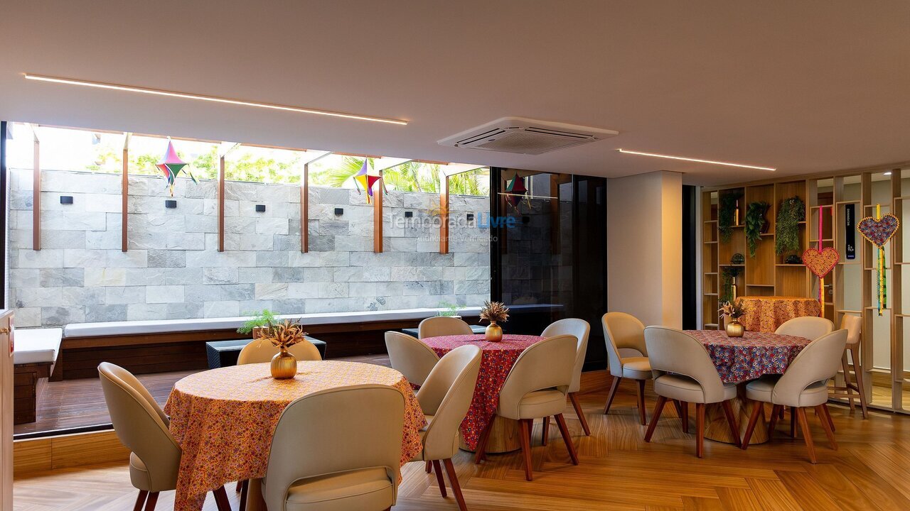 Apartamento para aluguel de temporada em João Pessoa (Pb Jardim Oceania)