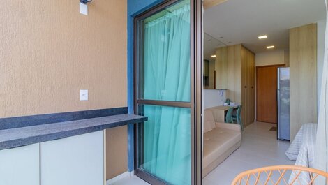 Makia Beach #D307 - Flat com varanda por Carpediem