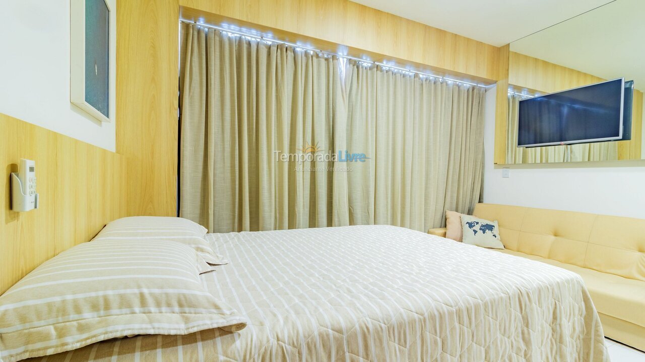 Apartamento para aluguel de temporada em Ipojuca (Praia de Muro Alto)