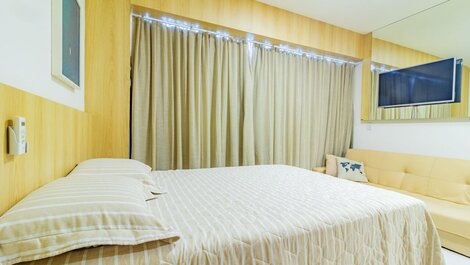 Makia Beach #D307 - Flat com varanda por Carpediem