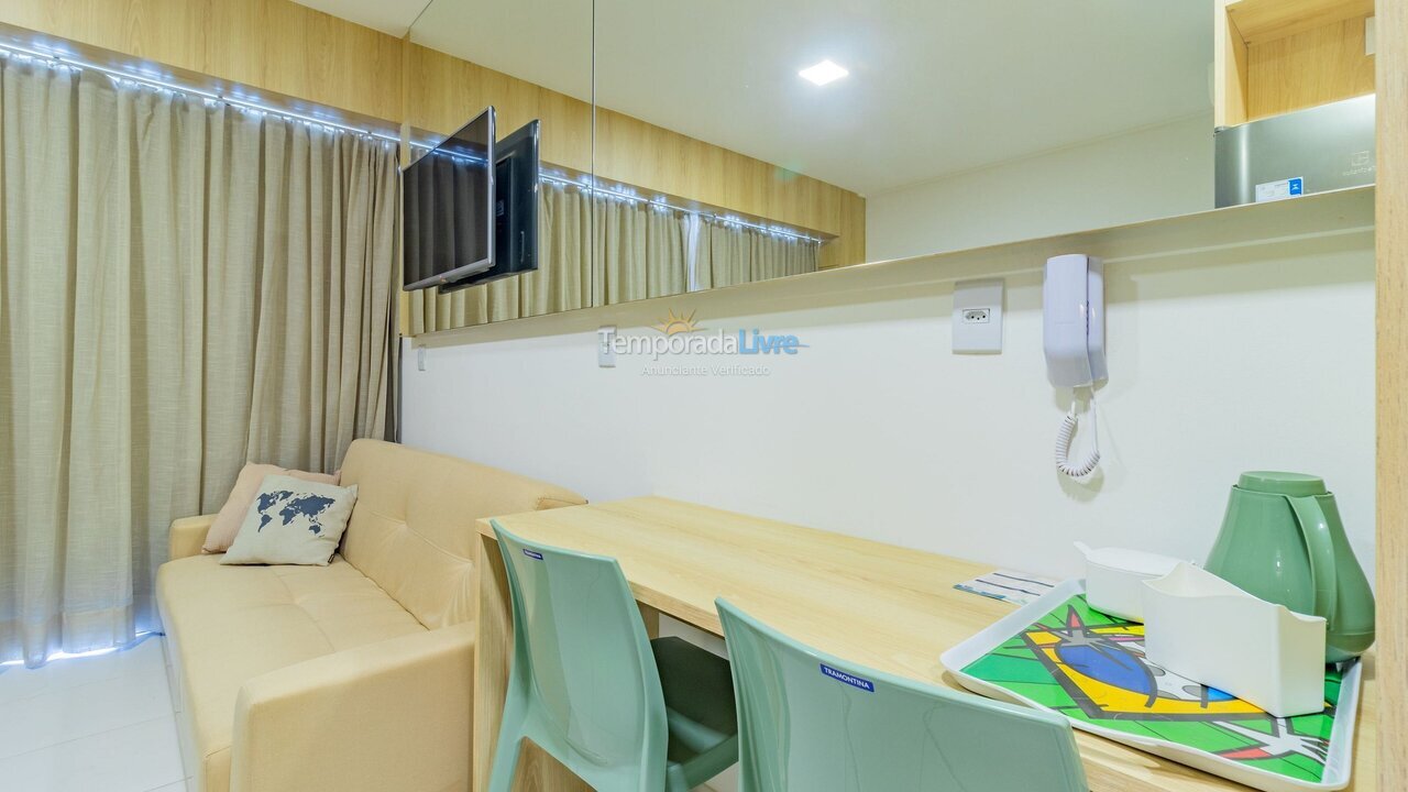 Apartamento para aluguel de temporada em Ipojuca (Praia de Muro Alto)