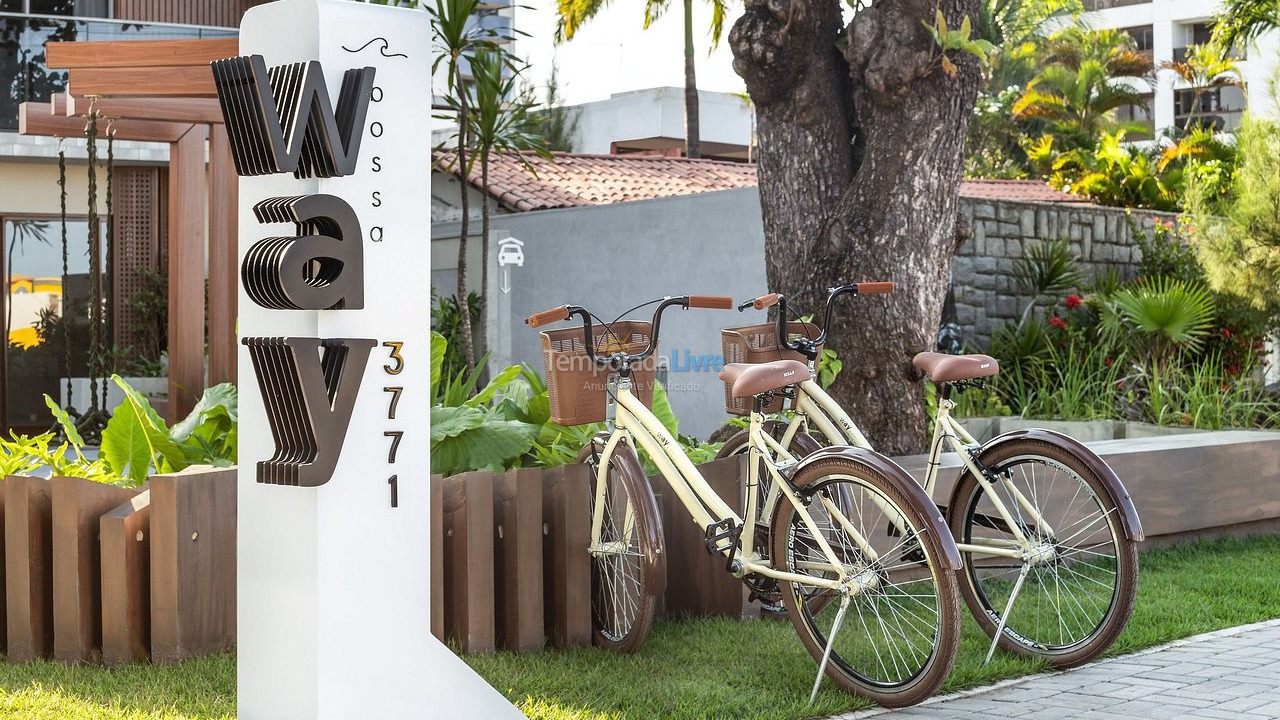 Apartamento para aluguel de temporada em João Pessoa (Pb Praia do Bessa)