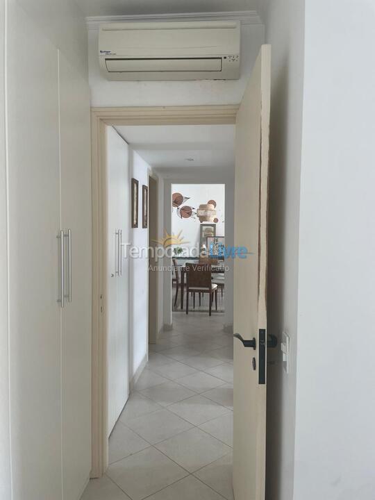 Apartamento para aluguel de temporada em Bertioga (Riviera de São Lourenço)