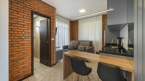 Apartamento a 30 metros del mar en el centro de Bombinhas