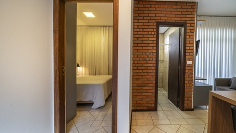 Apartamento a 30 metros del mar en el centro de Bombinhas