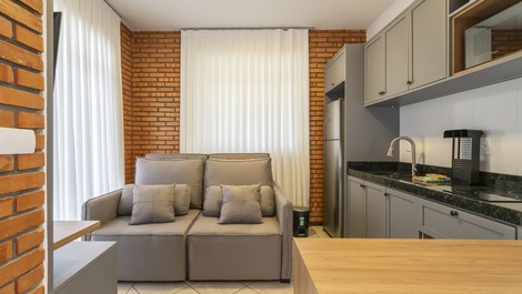 Apartamento a 30 metros del mar en el centro de Bombinhas