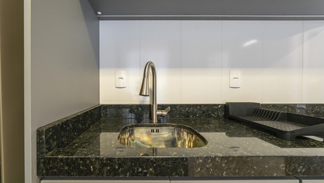 Apartamento a 30 metros del mar en el centro de Bombinhas