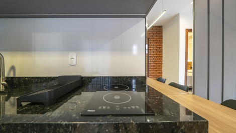 Apartamento a 30 metros del mar en el centro de Bombinhas