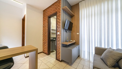 Apartamento a 30 metros del mar en el centro de Bombinhas