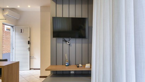 Apartamento a 30 metros del mar en el centro de Bombinhas