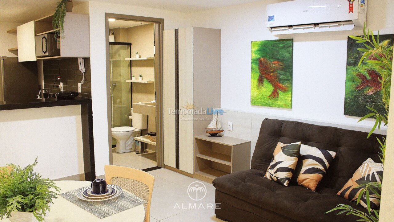 Apartamento para alquiler de vacaciones em João Pessoa (Cabo Branco)